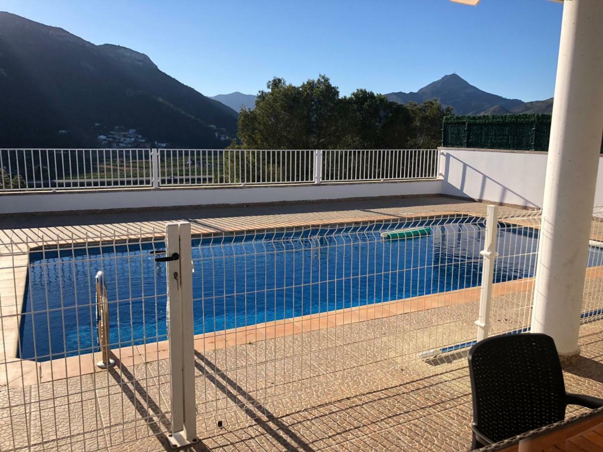 Casa con piscina e impresionantes vistas Villa Gandía Exterior foto